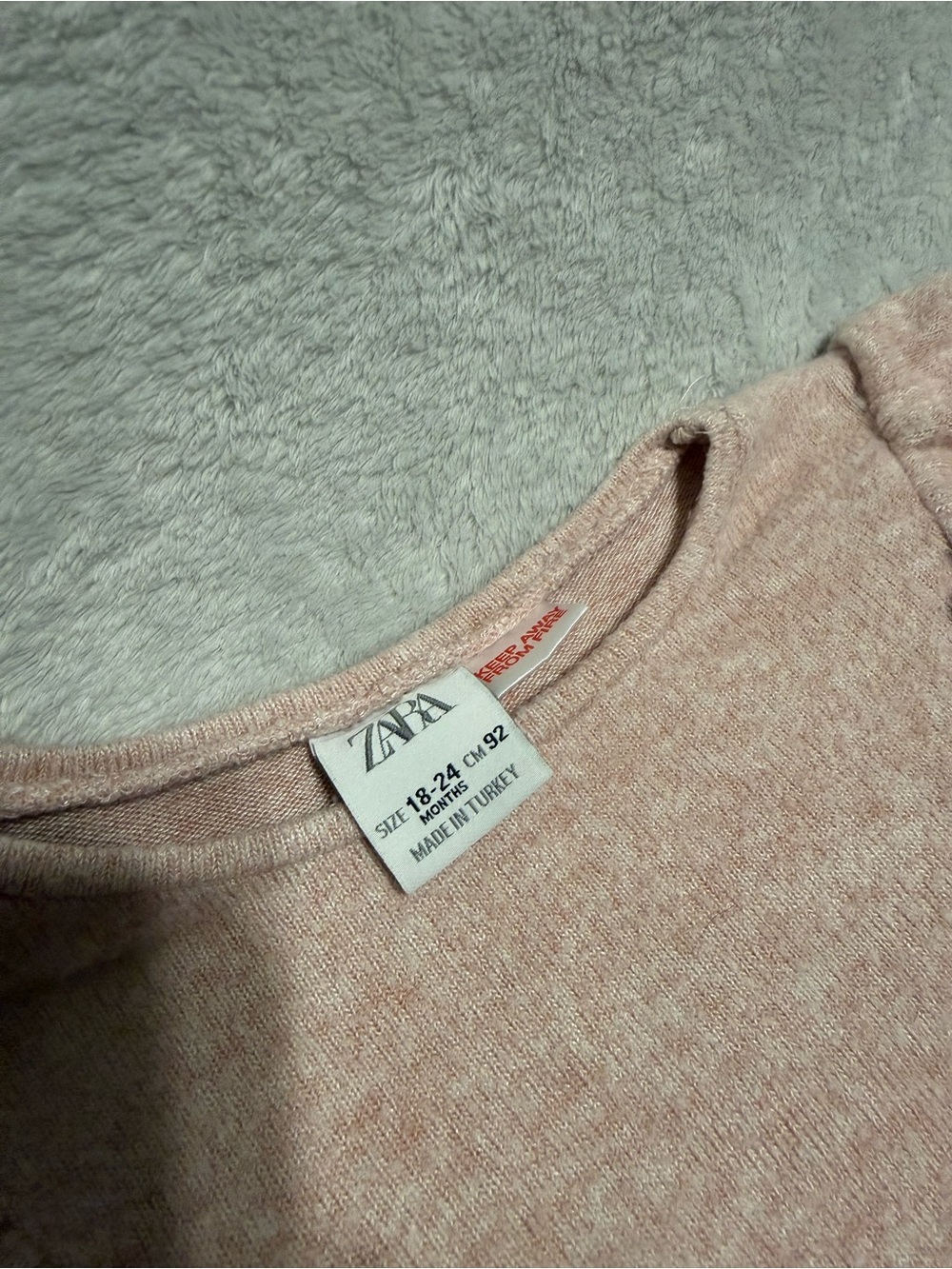 Pink Ruffle ZARA Sweater - Picture 2 of 6